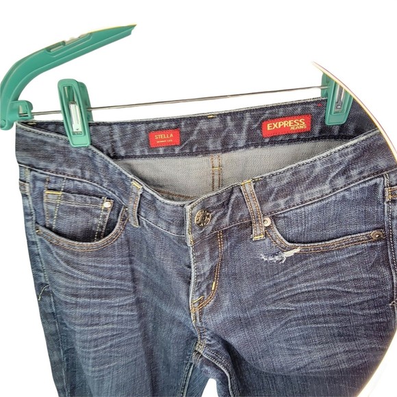 **SALE** Express STELLA Skinny Low Rise 90's Grunge Y2K - Picture 3 of 4